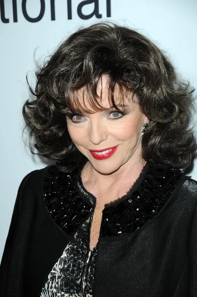 Joan Collins at the Salute To Icons Clive Davis Pre-Grammy Gala. Beverly Hilton Hotel, Beverly Hills, CA. 02-07-09 — Stock Photo, Image