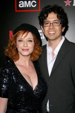 Christina Hendricks ve Geoffrey Arend