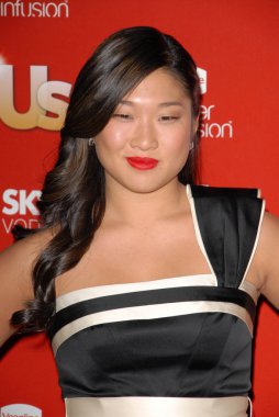 Jenna Ushkowitz at the Us Weekly Hot Hollywood Style 2009 party, Voyeur, West Hollywood, CA. 11-18-09