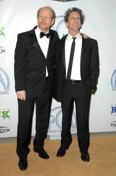 Ron howard och brian grazer — Stockfoto