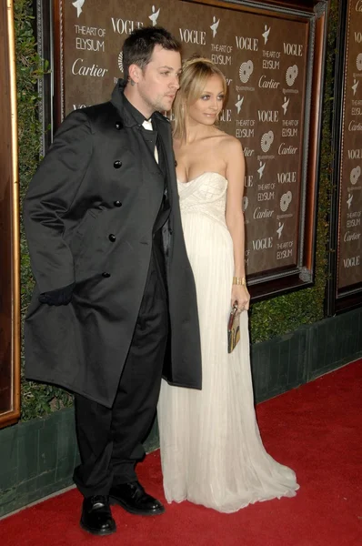 Joel Madden i Nicole Richie — Zdjęcie stockowe