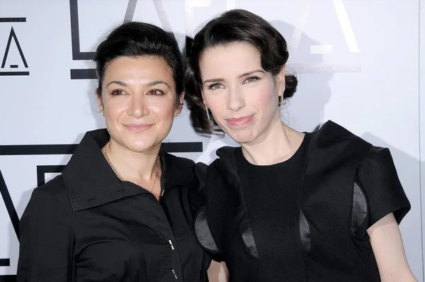Alexis Zegerman and Sally Hawkins at the 34th Annual Los Angeles Film Critics Awards. Intercontinental Hotel, Century City, CA. 01-12-09 — Stock Photo, Image