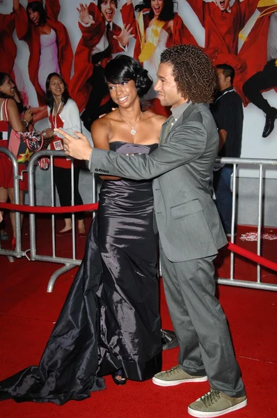 Monique Coleman e Corbin Bleu — Foto Stock