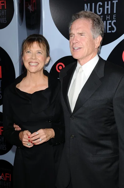 Annette Bening, Warren Beatty — Stock Photo, Image