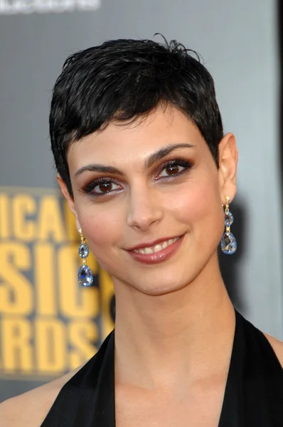 Morena Baccarin at the 2009 American Music Awards Arrivals, Nokia Theater, Los Angeles, CA. 11-22-09 — 图库照片