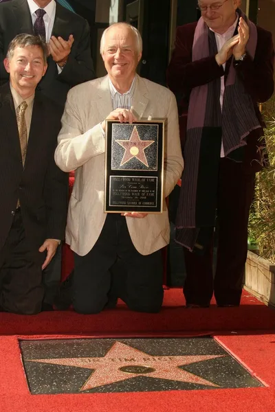 Leron Gubler e Sir Tim Rice — Foto Stock