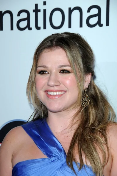 Kelly Clarkson al gala pre-Grammy di Salute To Icons Clive Davis. Beverly Hilton Hotel, Beverly Hills, CA. 02-07-09 — Foto Stock