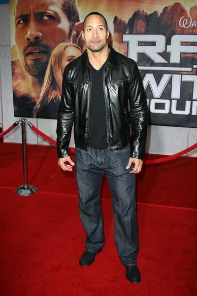 Dwayne Johnson at the Los Angeles Premiere of 'Race To Witch Mountain'. El Capitan Theatre, Hollywood, CA. 03-11-09 — 图库照片