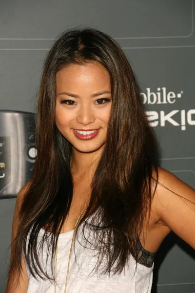 Jamie chung w t-mobile sidekick lx uruchomienie strony. Paramount studios, hollywood, ca. 05-14-09 — Zdjęcie stockowe