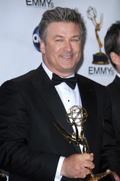 Alec Baldwin in the press room at the 60th Annual Primetime Emmy Awards. Nokia Theater, Los Angeles, CA. 09-21-08 — Stock Photo, Image