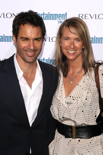 Eric mccormack i janet holden — Zdjęcie stockowe