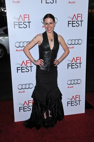 Fairuza Balk en el AFI Fest Proyección de "Bad Lieutenant: Port Of Call New Orleans", Chinese Theater, Hollywood, CA. 11-04-09 —  Fotos de Stock