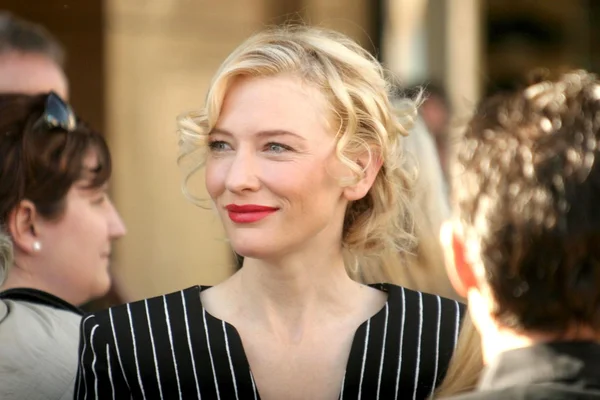 Cate Blanchett Ordförande — Stockfoto