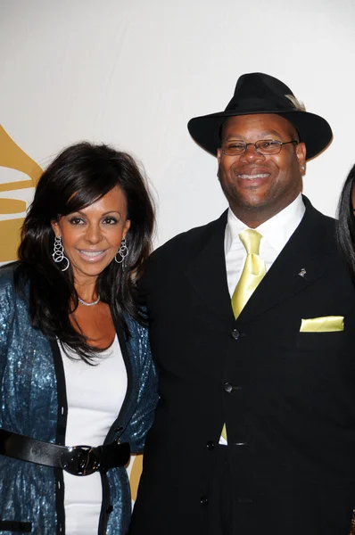 Jimmy Jam and Wife Lisa at The GRAMMY Nominations Concert Live!, Club Nokia, Los Angeles, CA. 12-02-09 — Stock Photo, Image