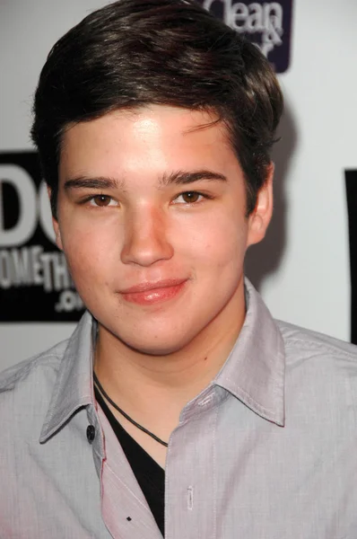 Nathan Kress at DoSomething.org's 'The Power of Youth' Gala. Madame Tussauds, Hollywood, CA. 08-08-09 — Stock Photo, Image