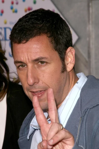 Adam Sandler at the Los Angeles Premiere of Bedtime Stories. El Capitan Theatre, Hollywood, CA. 12-18-08 — Stock Photo, Image