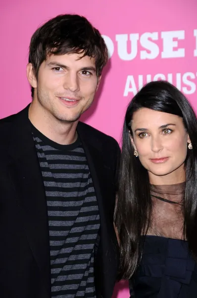 Ashton Kutcher, Demi Moore — Stok fotoğraf