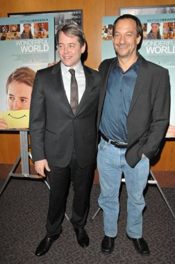 Matthew Broderick and Josh Goldin