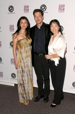 Kelly hu russell anna ve wong chi dim sum cenaze los angeles Asya Pasifik film festival tarama at ile. DGA, beverly hills, ca. 05-02-09