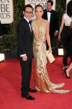 Marc Anthony and Jennifer Lopez at the 66th Annual Golden Globe Awards. Beverly Hilton Hotel, Beverly Hills, CA. 01-11-09