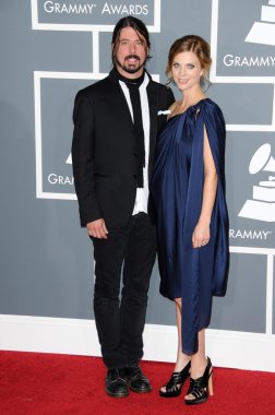 Dave Grohl and wife Jordyn at the 51st Annual GRAMMY Awards. Staples Center, Los Angeles, CA. 02-08-09
