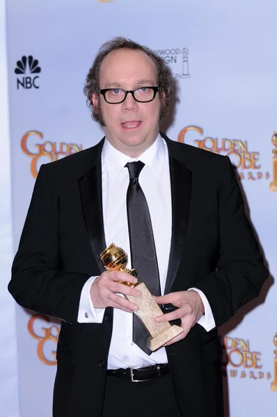 Paul Giamatti in the press room at the 66th Annual Golden Globe Awards. Beverly Hilton Hotel, Beverly Hills, CA. 01-11-09 — 图库照片