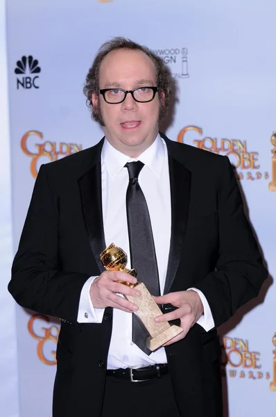 Paul Giamatti en la sala de prensa de los 66º Premios Globo de Oro. Beverly Hilton Hotel, Beverly Hills, CA. 01-11-09 —  Fotos de Stock