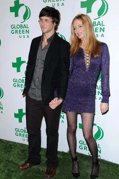 Yaniv Raz y Heather Graham —  Fotos de Stock