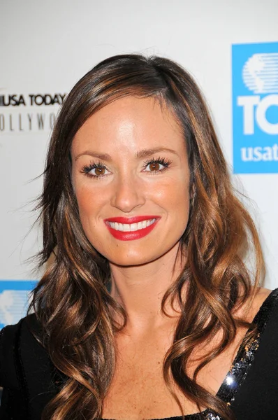 Catt Sadler at the USA Today Hollywood Hero Gala honrando a Ashley Judd, Montage Hotel, Beverly Hills, CA. 11-10-09 —  Fotos de Stock