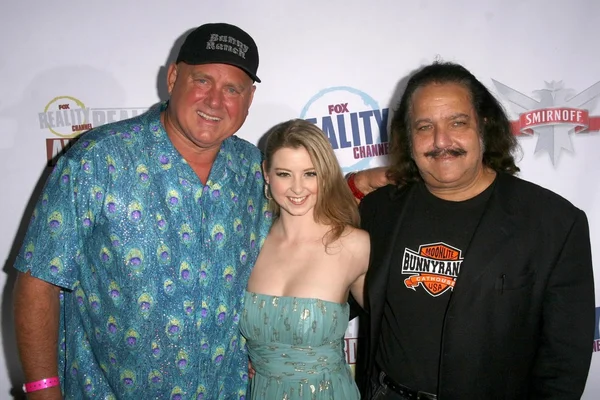 Dennis Hof with Sunny Lane and Ron Jeremy