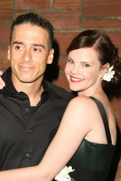 Kirk Acevedo and Kiersten Warren — ストック写真