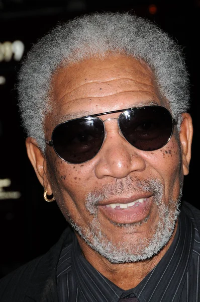 Morgan Freeman at the "Invictus" Los Angeles Premiere, Academy of Motion Picture Arts and Sciences, Beverly Hills, CA. 12-03-09 — Stock Photo, Image