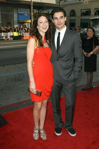 Lynn collins und steven strait — Stockfoto