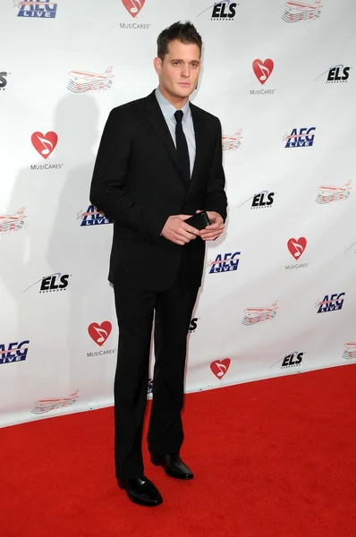 Michael Buble al 2009 Musicares Person of the Year Gala. Los Angeles Convention Center, Los Angeles, CA. 02-06-09 — Foto Stock