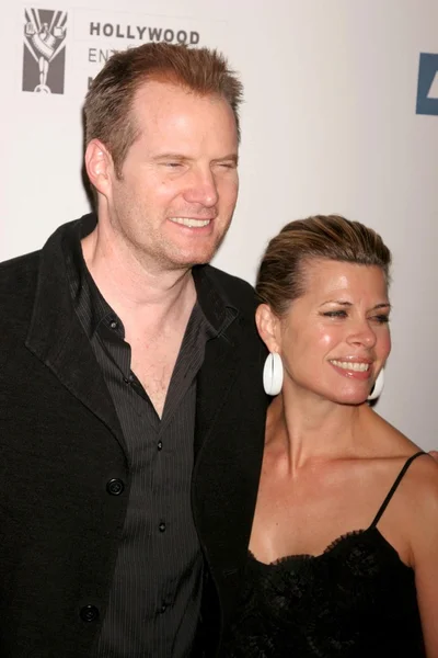 Jack Coleman and Beth Toussaint — Stock Photo, Image