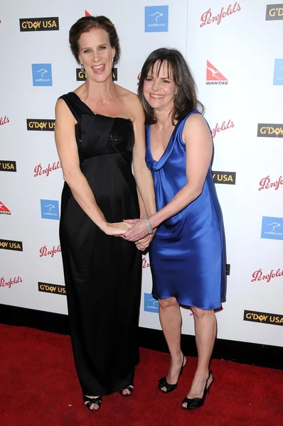 Rachel Griffiths e Sally Field — Fotografia de Stock