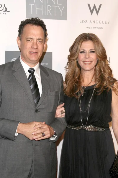 Tom Hanks and Rita Wilson — Stock Photo, Image