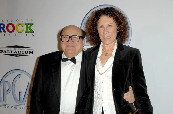 Danny DeVito y Rhea Perlman — Foto de Stock