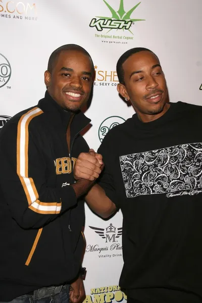 Larenz Tate and Ludacris — Stock Photo, Image