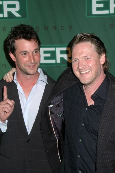 Noah Wyle and Donal Logue — Stock Photo, Image