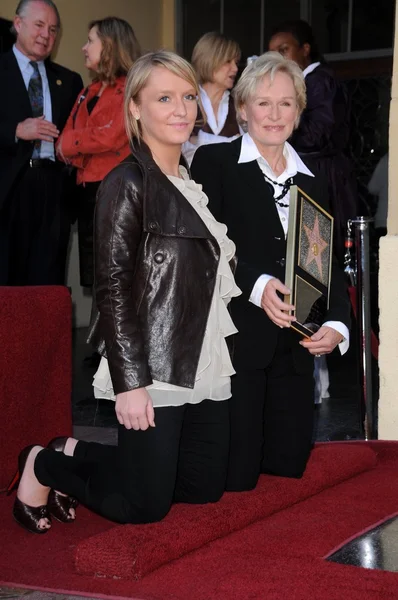 Annie Starke, Glenn Close — Zdjęcie stockowe