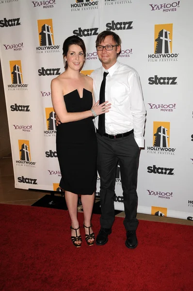 Melanie Lynskey y Jimmi Simpson — Foto de Stock