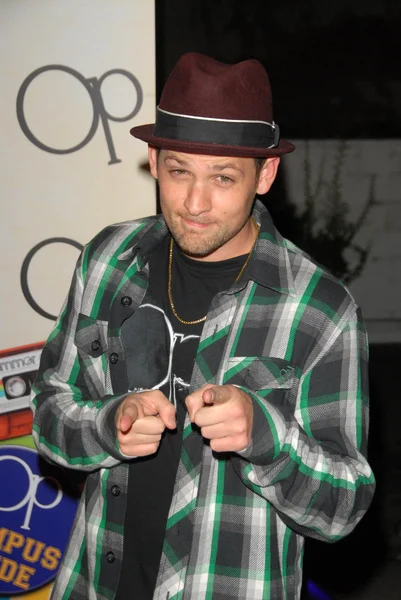 Joel Madden at the "OPen Campus" New OP Campaign Launch Party, Mel's Diner, West Hollywood, CA 07-07-2009 — Stock Photo, Image