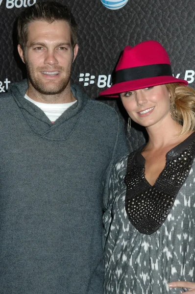 Geoff Stults i Stacy Keibler — Zdjęcie stockowe