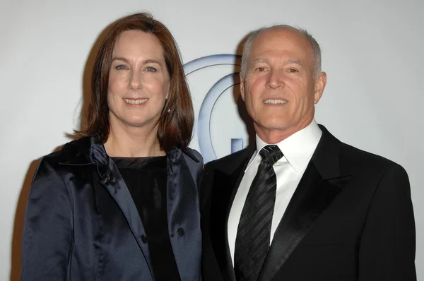 Kathleen Kennedy e Frank Marshall ai 20th Annual Producers Guild Awards. Hollywood Palladium, Hollywood, CA. 01-24-09 — Foto Stock