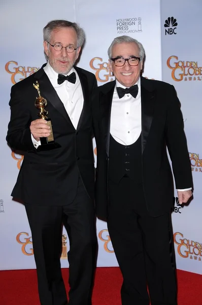 Steven Spielberg and Martin Scorsese — Stock Photo, Image