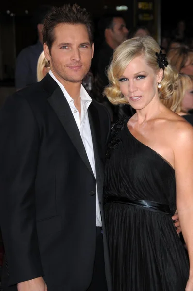 Peter facinelli och jennie garth — Stockfoto