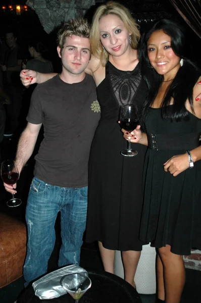 Justin Lanning avec Jennifer Leeser et Wendy Martell — Photo