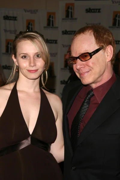 Danny Elfman e filha Mali — Fotografia de Stock