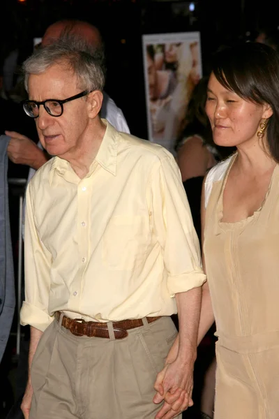 Woody Allen and Soon Yi Previn — Stock Photo, Image
